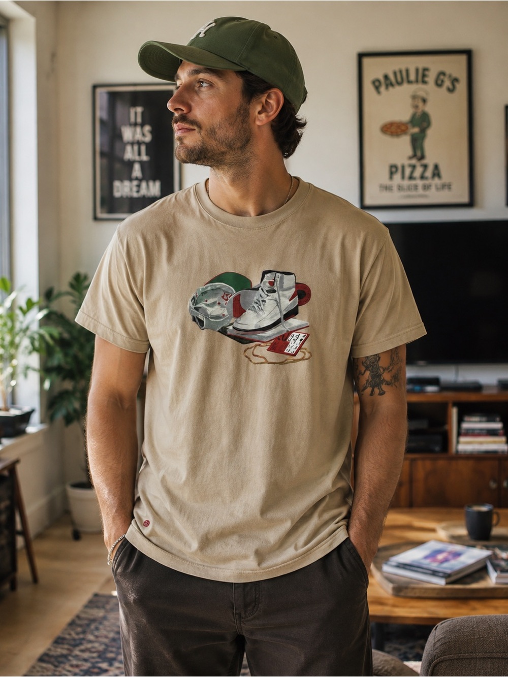 Air Jordan Nike Graphic T-Shirt Men’s Large